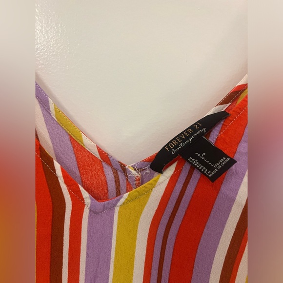 Vacation Striped Beach Dress - Picture 3 of 3